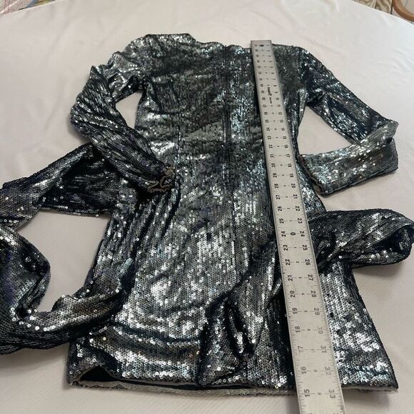 NWT Toccin Sequin Cocktail Dress Size 4 New - Picture 8 of 8